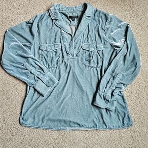 J. Crew Velvet Top - Size Medium